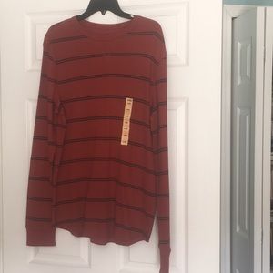 Long sleeve striped shirt